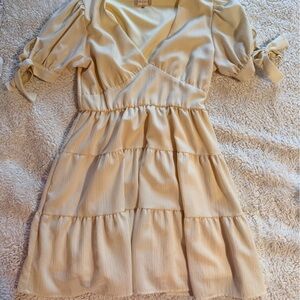 Staring at Stars Light Yellow Dress